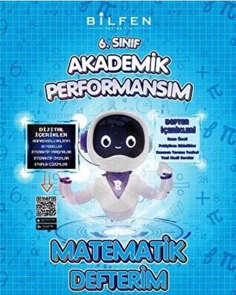 Bilfen Yayıncılık 6. Sınıf Matematik Akademik Performansım Defterim