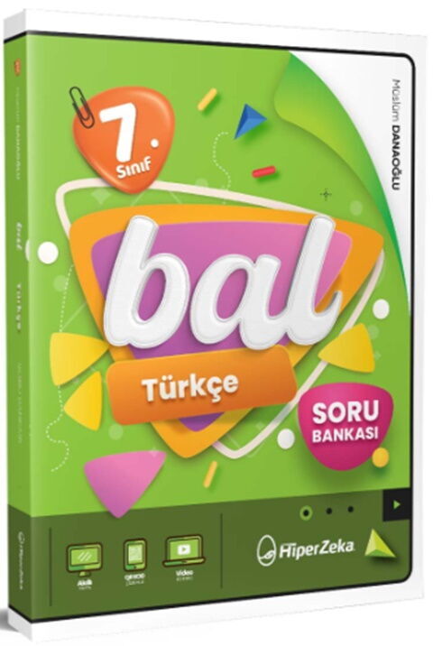Hiper Zeka Yayınları 7. Sınıf Bal Türkçe Soru Bankası