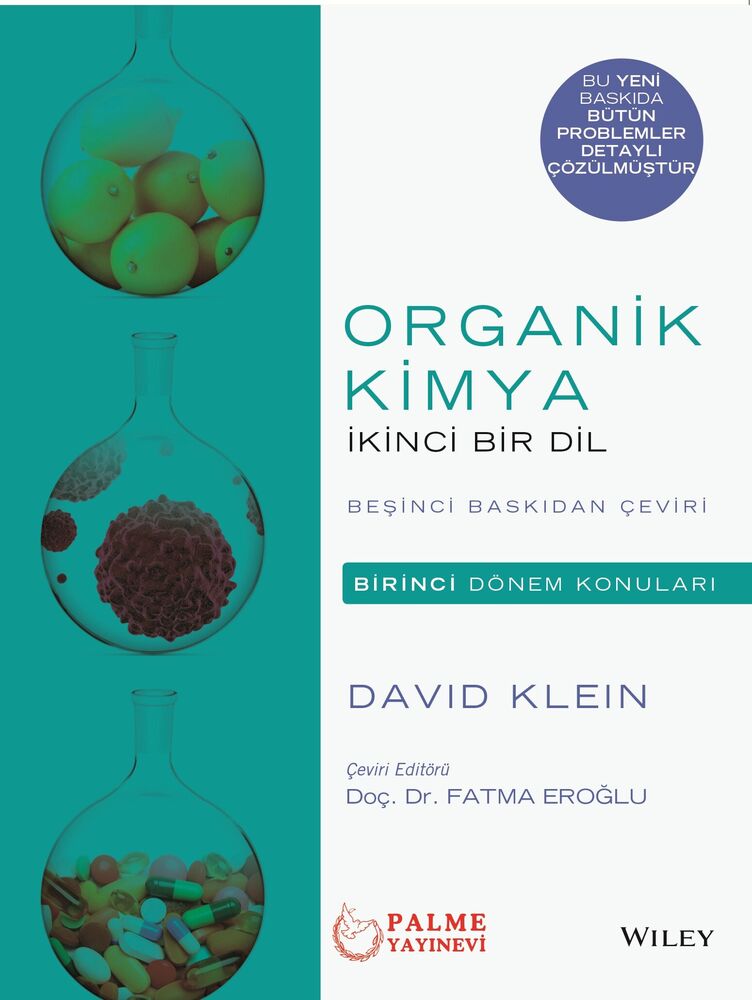 Palme Yayınları Organik Kimya İkinci Bir Dil 1. Dönem