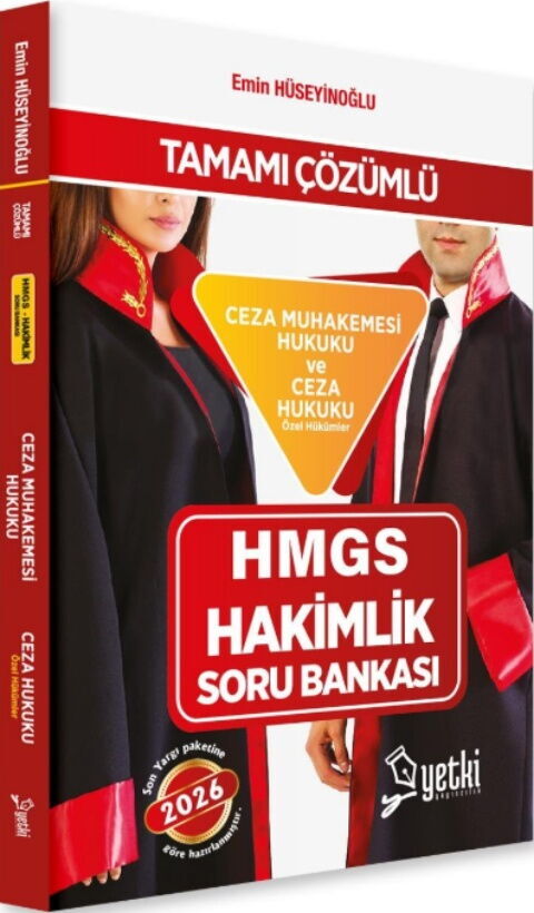 Yetki Yayınları 2026 Hakimlik Ceza Muhakemesi Hukuku ve Ceza Hukuku Özel Hükümler Soru Bankası