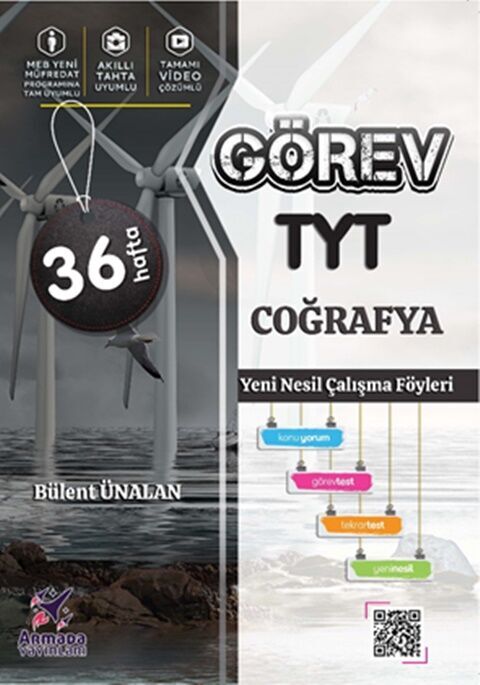 Armada Yayınları TYT Coğrafya Görev Yeni Nesil Çalışma Föyleri
