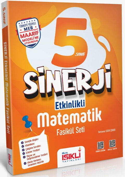 Bilal Işıklı Yayınları 5. Sınıf Matematik Sinerji Etkinlikli Fasikül Seti