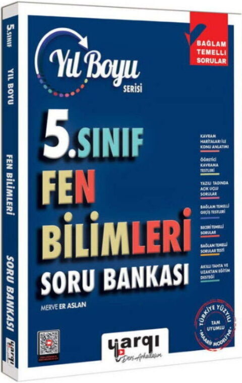 Ders Arkadaşım 5. Sınıf Fen Bilimleri Yıl Boyu Soru Bankası