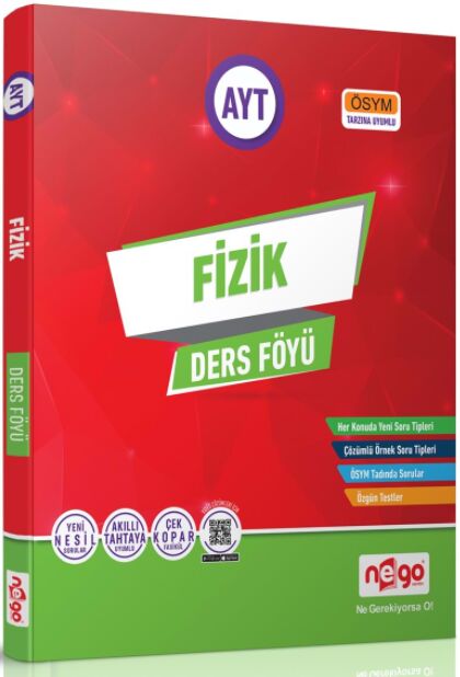 Nego Yayınları AYT Fizik Ders Föyü