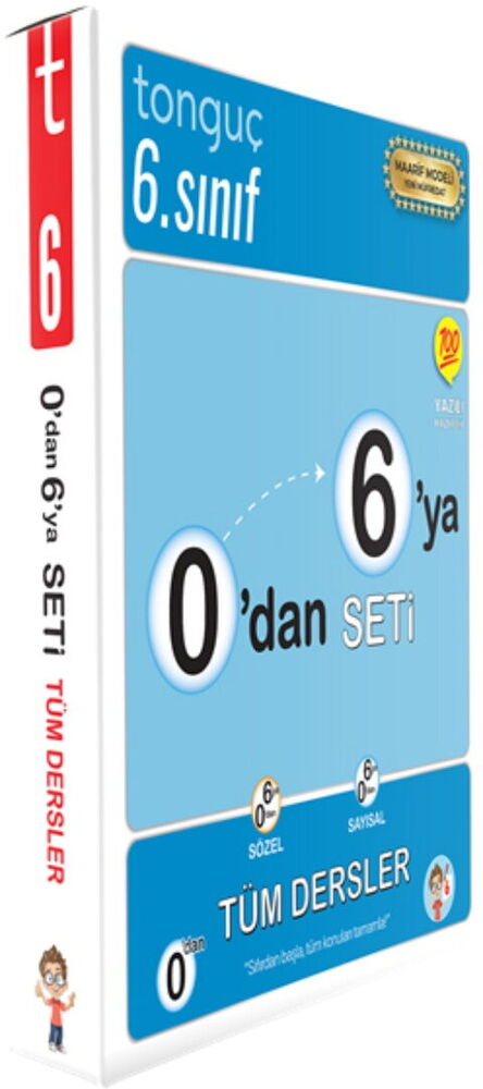 Tonguç Akademi 0 dan 6 ya Konu Anlatımlı Soru Bankası Seti
