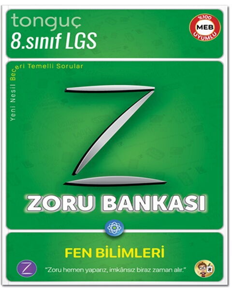 Tonguç Akademi 8. Sınıf Fen Bilimleri Zoru Bankası