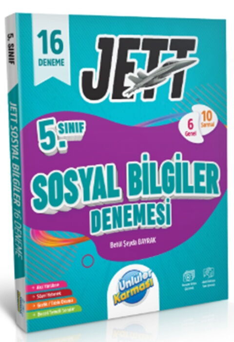 Ünlüler Karması 5. Sınıf Jett Sosyal Bilgiler 16 Deneme Seti