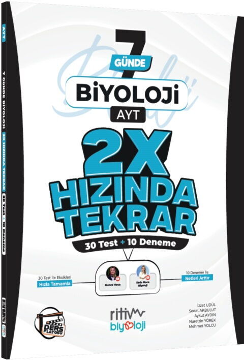 Fizipedia Yayınları AYT Fizik Ders Platosu 7 Günde 2X Hızında
