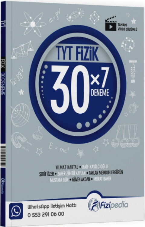 Fizipedia Yayınları TYT Fizik 30 x 7 Deneme
