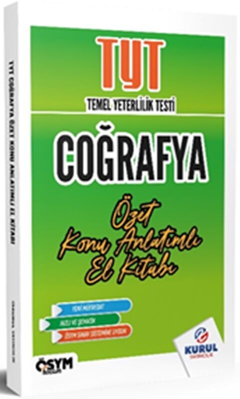 Kurul Yayıncılık TYT Coğrafya Özet Konu Anlatımlı El Kitabı