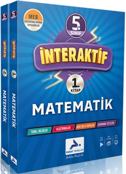 Paraf Yayınları 8. Sınıf İnteraktif Matematik Soru Bankası