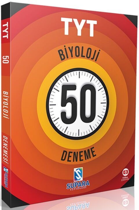 Supara Yayınları TYT Biyoloji 50 Denemesi