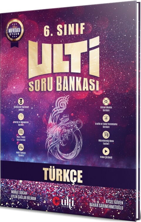 Ulti Yayınları 6. Sınıf Türkçe Ulti Serisi Soru Bankası