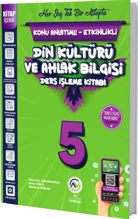 Av Yayınları 5. Sınıf Din Kültürü ve Ahlak Bilgisi Ders İşleme