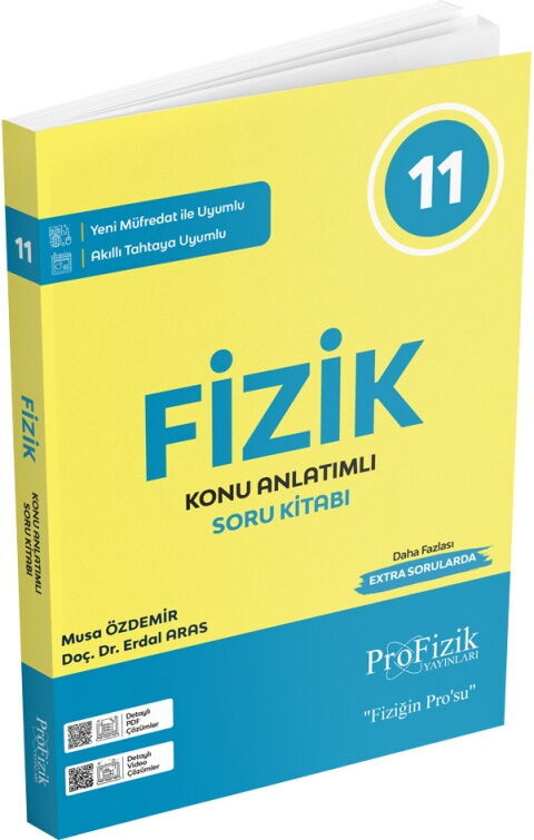 ProFizik Yayınları 11. Sınıf Fizik Konu Anlatımlı Soru Kitabı