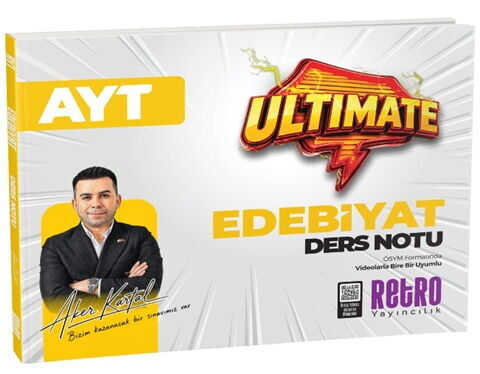 Retro Yayıncılık Aker Kartal AYT Edebiyat Ders Notu