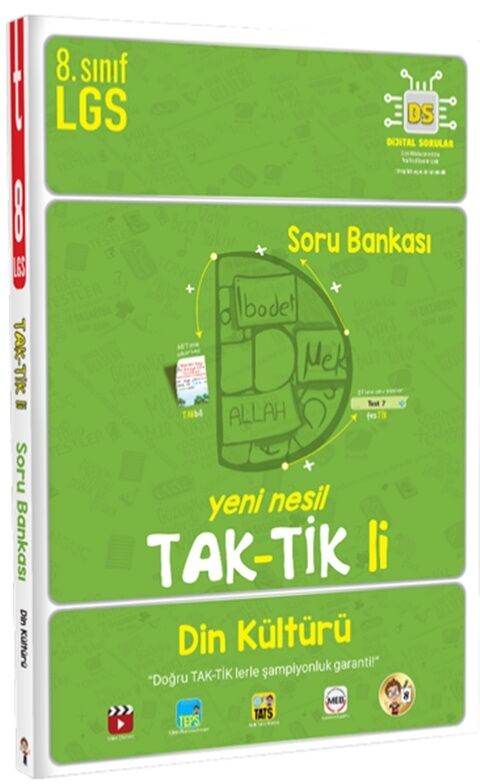 Tonguç Akademi 8. Sınıf Din Kültürü ve Ahlak Bilgisi Taktikli Soru Bankası