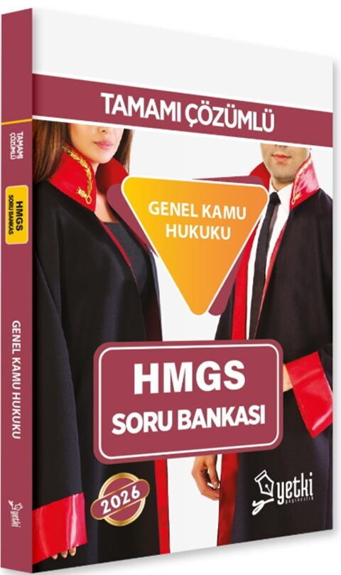 Yetki Yayınları 2026 HMGS Genel Kamu Hukuku Soru Bankası
