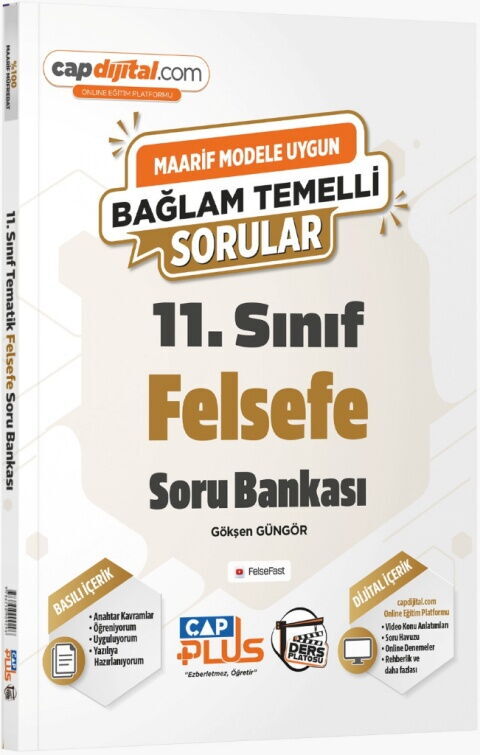 Çap Yayınları 11. Sınıf Felsefe Bağlam Temelli Soru Bankası