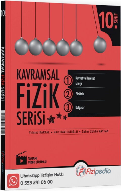 Fizipedia Yayınları 10. Sınıf Kavramsal Fizik Serisi Soru Bankası