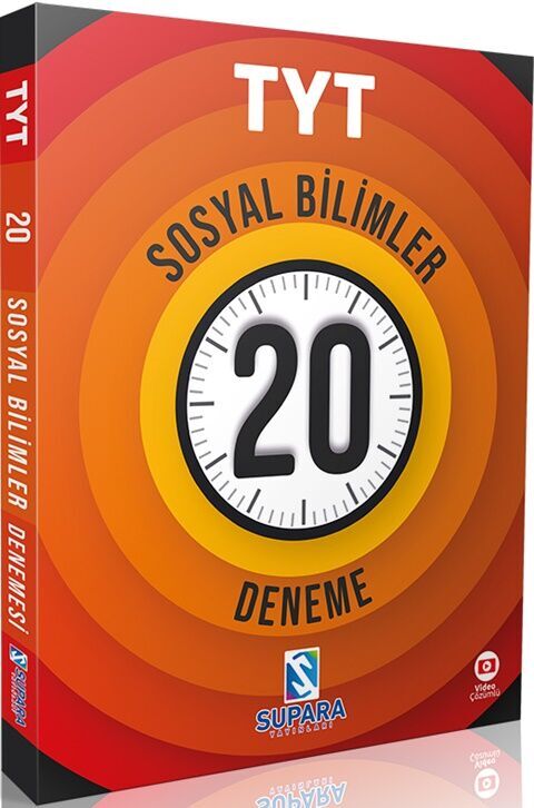 Supara Yayınları TYT Sosyal Bilimler 20 Denemesi
