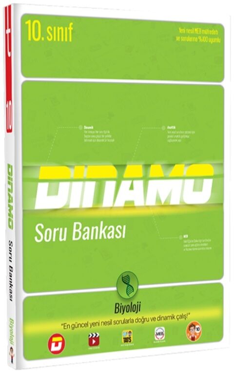 Tonguç Akademi 10. Sınıf Biyoloji Dinamo Soru Bankası