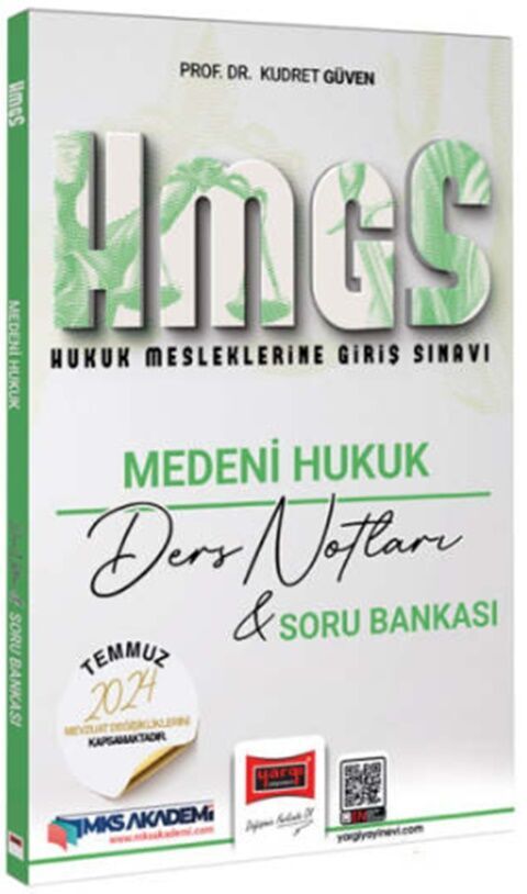 Yargı Yayınları 2025 Hukuk Mesleklerine Giriş Sınavı Medeni Hukuk Ders Notları Soru Bankası