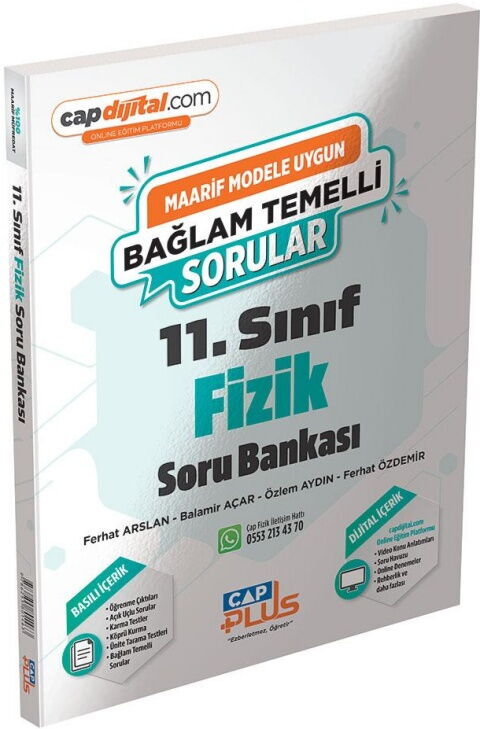 Çap 11. Sınıf Fizik Tematik Maarif Soru Bankası