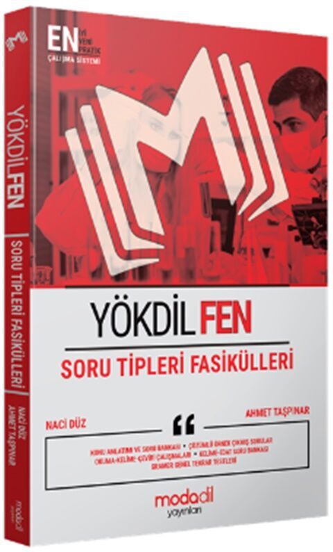 Modadil Yayınları YÖKDİL Fen Soru Tipleri Fasikülleri