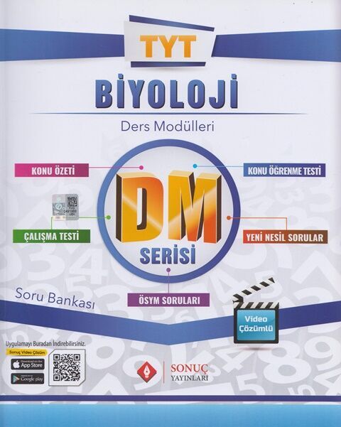 Sonuç Yayınları TYT Biyoloji DM Serisi Biyoloji Modülleri
