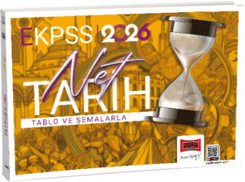 Yargı Yayınları 2026 EKPSS Akılda Kalan Tablo ve Şemalarla Net Tarih
