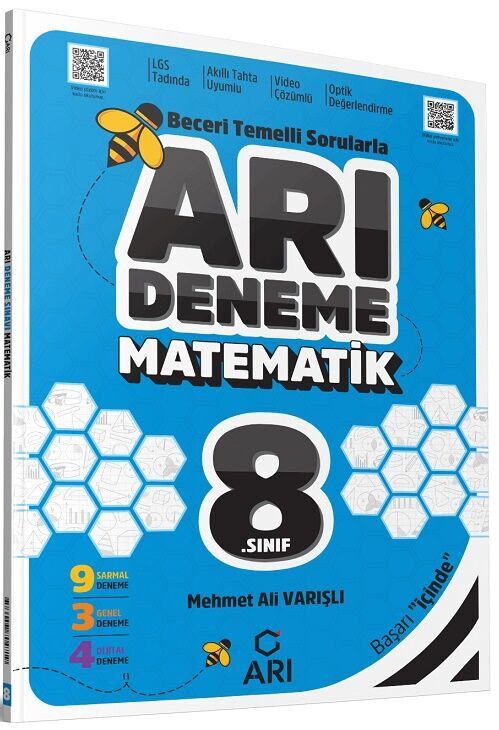 Arı Yayınları 8. Sınıf Matematik Arı Deneme Seti