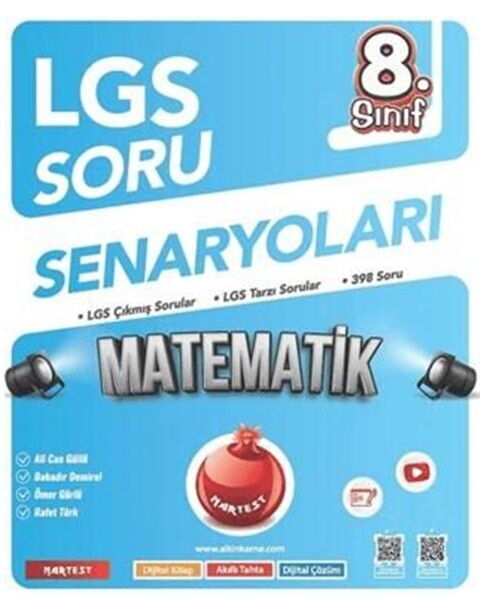 Nartest Yayınevi 8. Sınıf LGS Matematik Soru Senaryoları