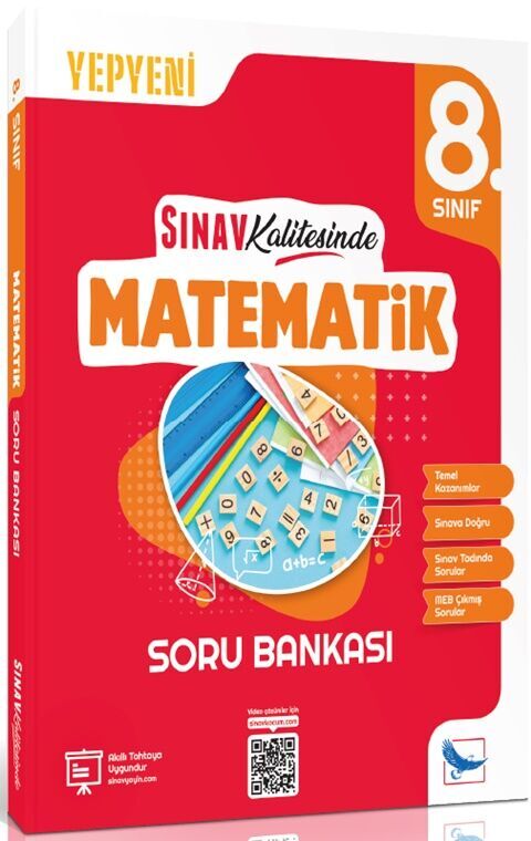 Sınav Yayınları Sınav Kalitesinde 8. Sınıf LGS Matematik Soru Bankası