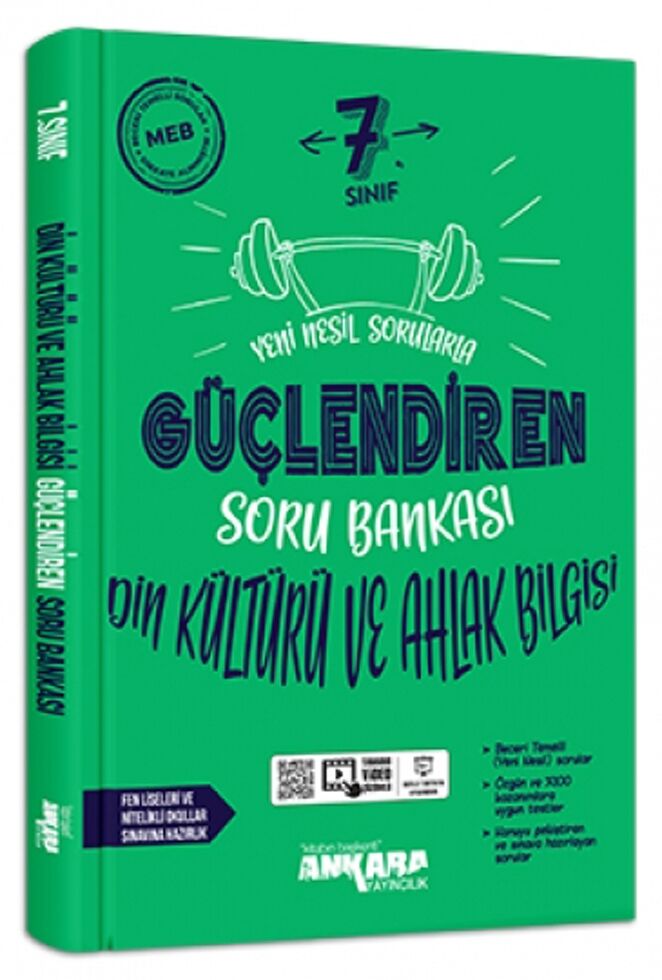 Ankara Yayıncılık 7. Sınıf Din Kültürü Güçlendiren Soru Bankası