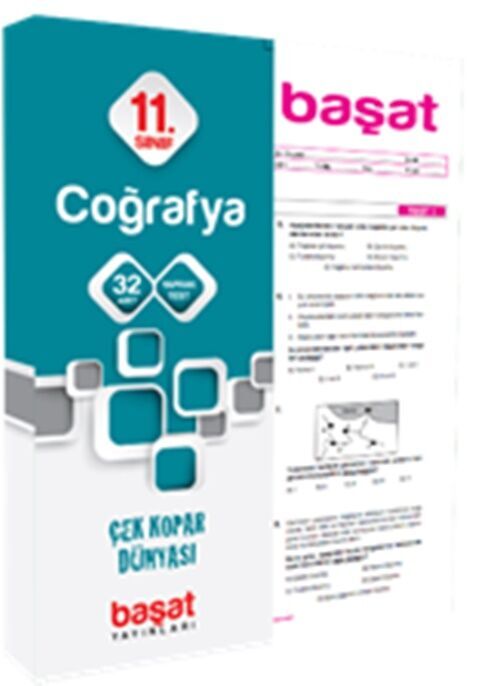 Başat Yayınları 11. Sınıf Coğrafya Yaprak Test