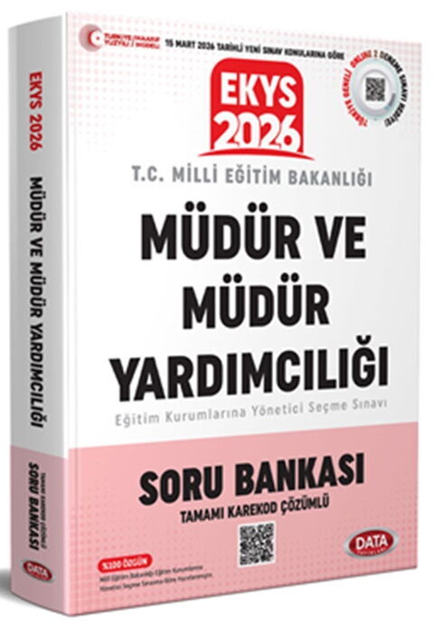 Data Yayınları 2026 EKYS Müdür ve Müdür Yardımcısı Soru Bankası