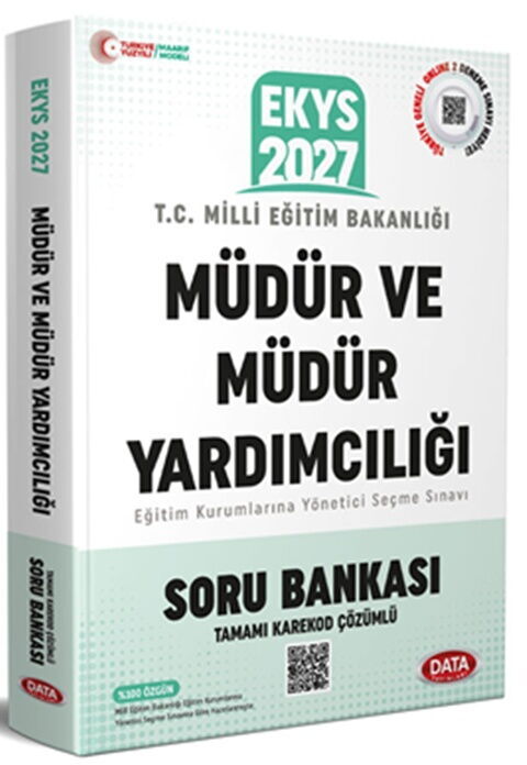 Data Yayınları 2027 EKYS Müdür ve Müdür Yardımcısı Soru Bankası