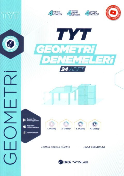 Ergi Yayınları TYT Geometri 24 Deneme