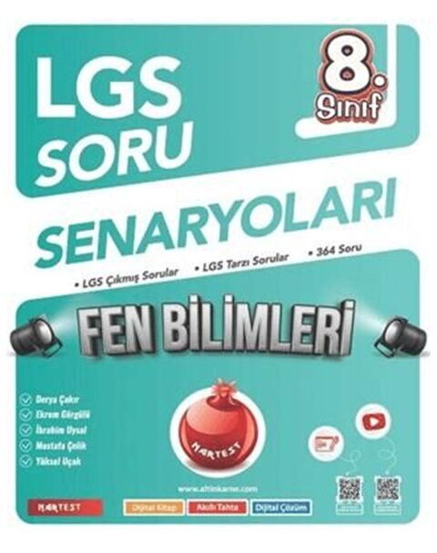 Nartest Yayınevi 8. Sınıf LGS Fen Bilimleri Soru Senaryoları