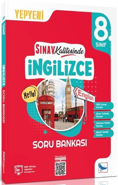 Sınav Yayınları 8. Sınıf İngilizce Sınav Kalitesinde Soru Bankası