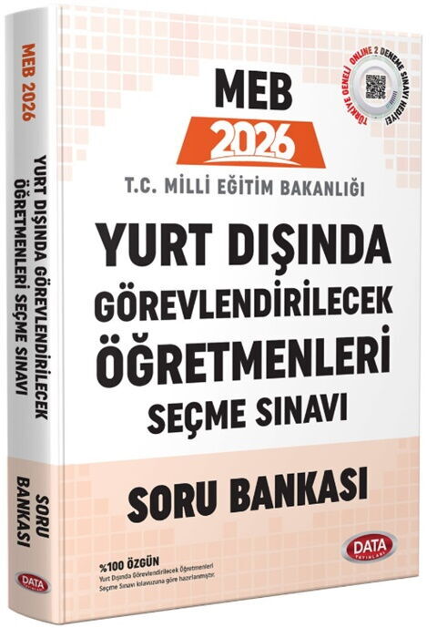 Data Yayınları 2026 MEB Yurt Dışında Görevlendirilecek Öğretmenleri Seçme Sınavı Soru Bankası
