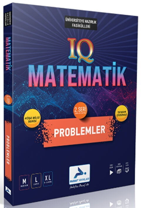 Paraf Yayınları IQ Matematik 2. Seri Problemler Soru Kütüphanesi