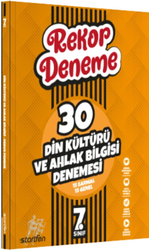 Startfen Yayınları 7. Sınıf Din Kültürü ve Ahlak Bilgisi Rekor Deneme
