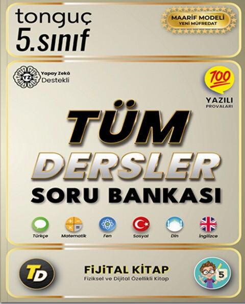 Tonguç Akademi 5. Sınıf Tüm Dersler Soru Bankası