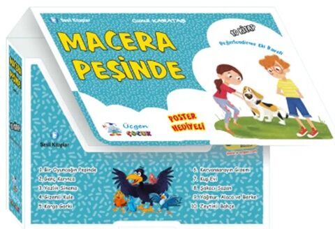 Üçgen Yayıncılık Macera Peşinde Kutulu 10 Kitap