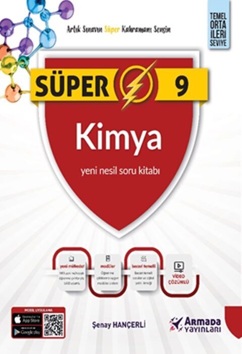 Armada Yayınları 9. Sınıf Kimya Süper Yeni Nesil Soru Kitabı