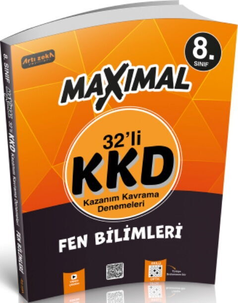 Artı Zeka Yayınları 8. Sınıf Fen Bilimleri 32 li Haftalık Kazanım Kavrama Denemeleri