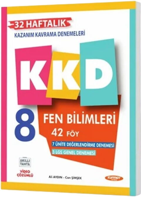Kurmay ELT 8. Sınıf Fen Bilimleri Haftalık Kazanım Kavrama Denemeleri