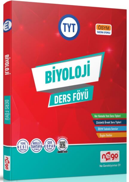 Nego Yayınları TYT Biyoloji Ders Föyü